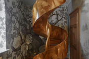 69 Spiral wooden staircases, an Architecture Photo by Handmadefont (Thumbnail 21 of 73)