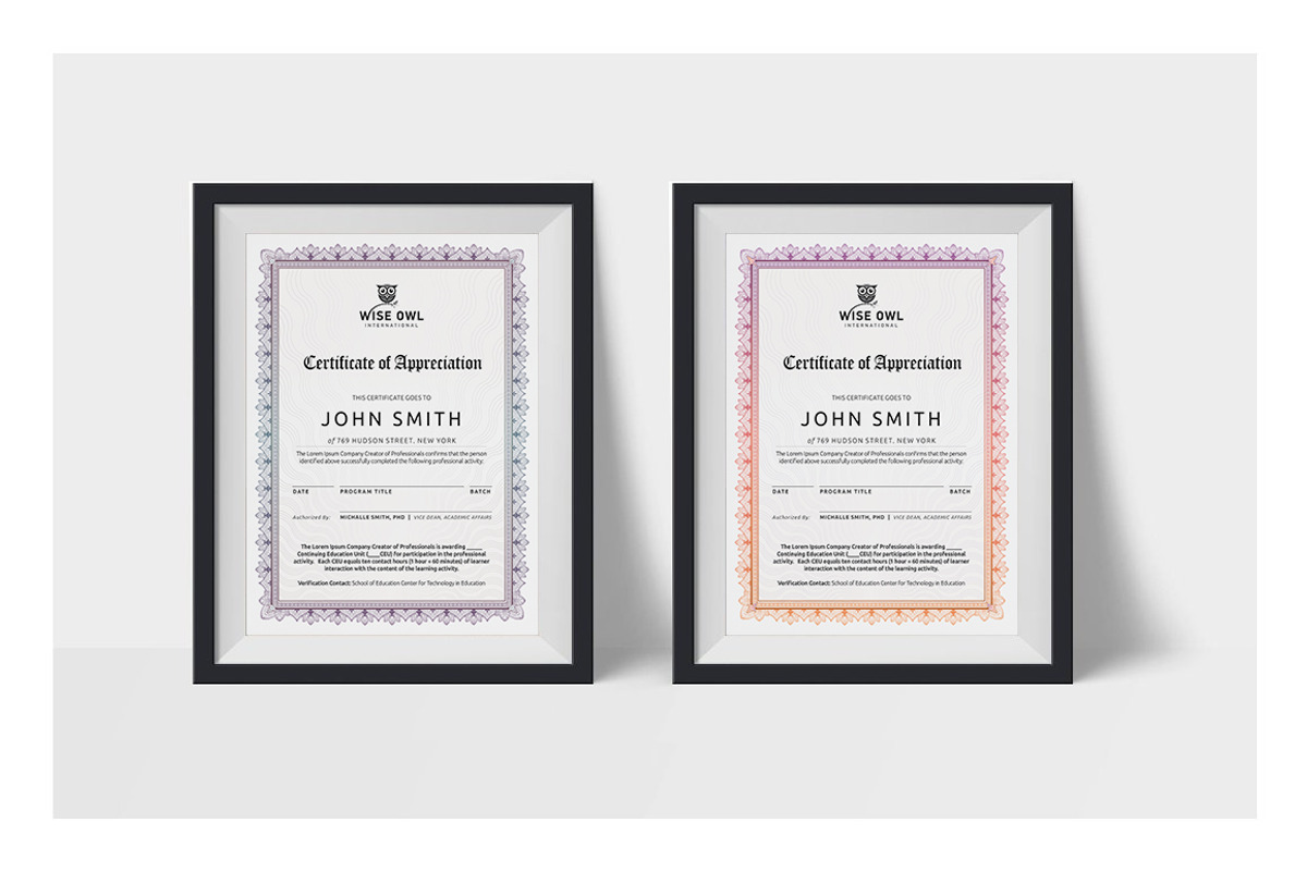 Certificate, a Stationery Template by Diverter (Photo 4 of 7)