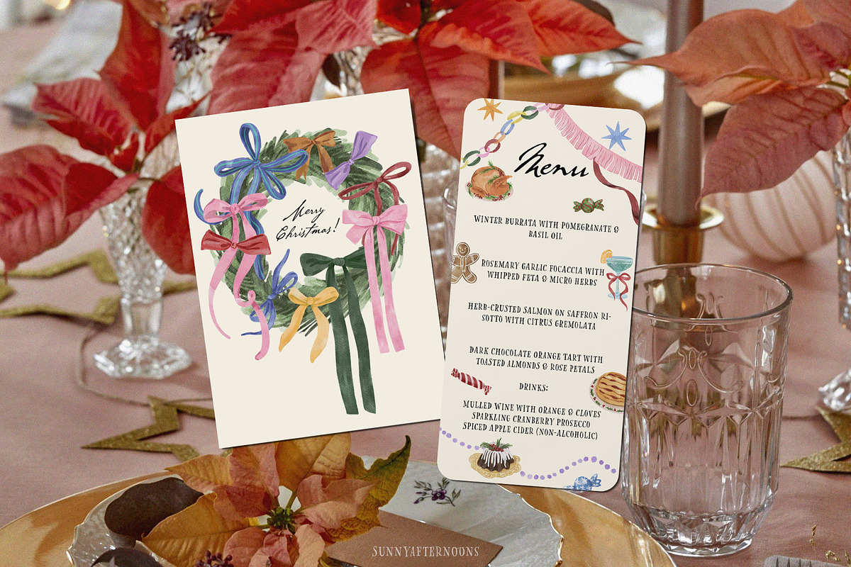 Quirky Christmas Party Whimsy, an Illustration by SunnyAfternoons (Photo 7 of 12)