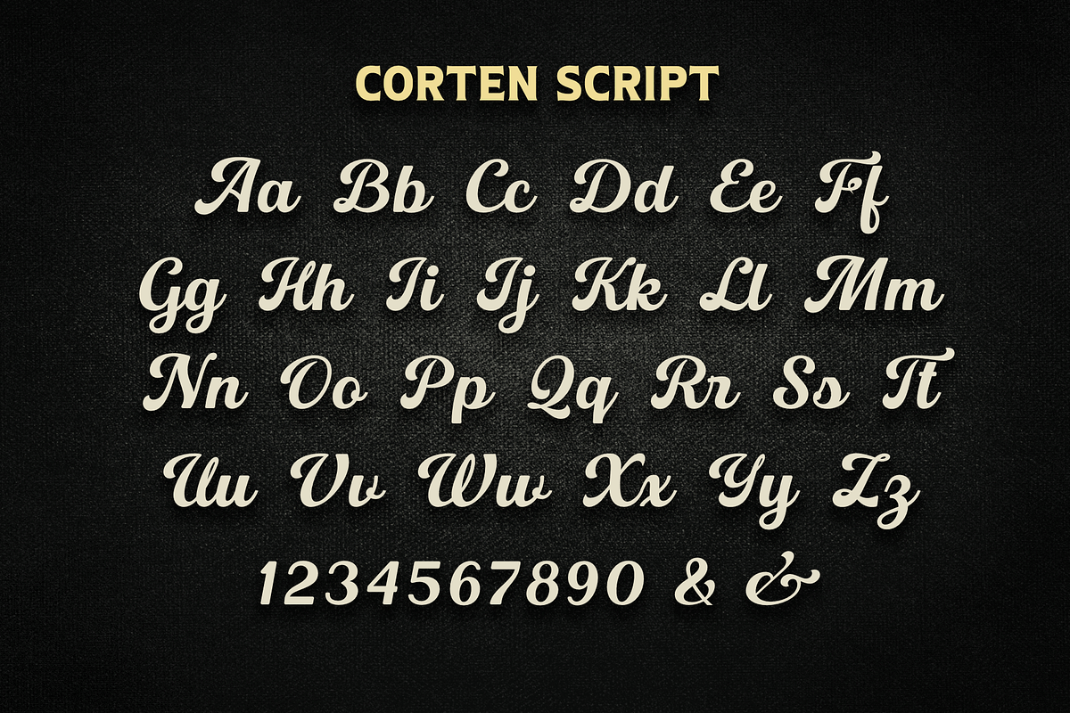Corten, a Serif Font by Larin Type Co. (Photo 13 of 14)