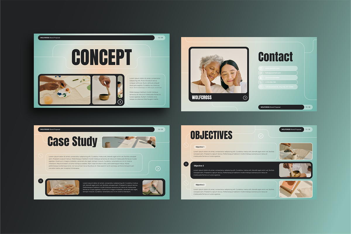 Wolfcross - Brand Proposal, a Presentation Template by ArbaStudio (Photo 4 of 5)