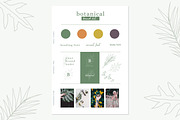 Botanical Brand Kit Logo Template, a Branding & Logo Template by CreativeWilderness (Thumbnail 2 of 10)