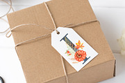 Dahlia and Sunflowers, a Seasonal Illustration by JennyColorArt (Thumbnail 5 of 10)
