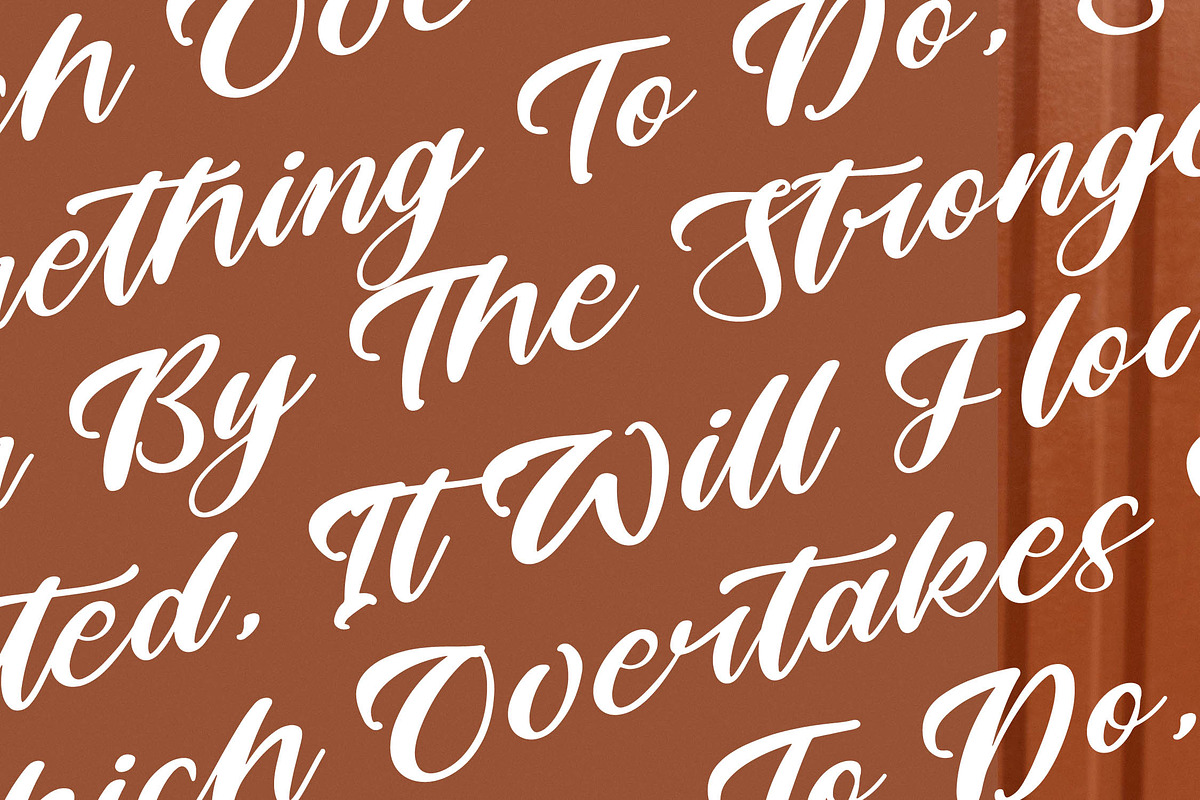 Birdsta Creamy Bold Calligraphy Font, a Script Font by stylishtype.co (Photo 14 of 20)