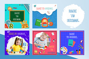 Back To School Banners Design, a Social Media Template by Nisha Droch (Thumbnail 3 of 3)