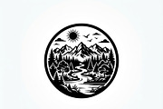 60 Eco Globe Landscape Silhouette, a Technology Illustration by Amazin_art (Thumbnail 20 of 29)