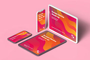 Responsive Clay Screen Device Mockup, a Device Mockup by zippypixelstudio (Thumbnail 5 of 13)