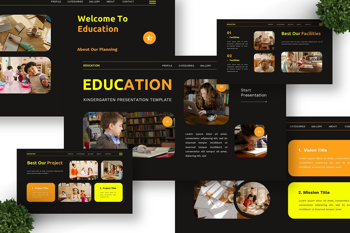 Education - Kindergarten Powerpoint, a Presentation Template by Deepslide Studio (Photo 5 of 6)