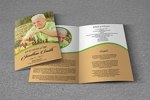 Funeral Program Template - T347