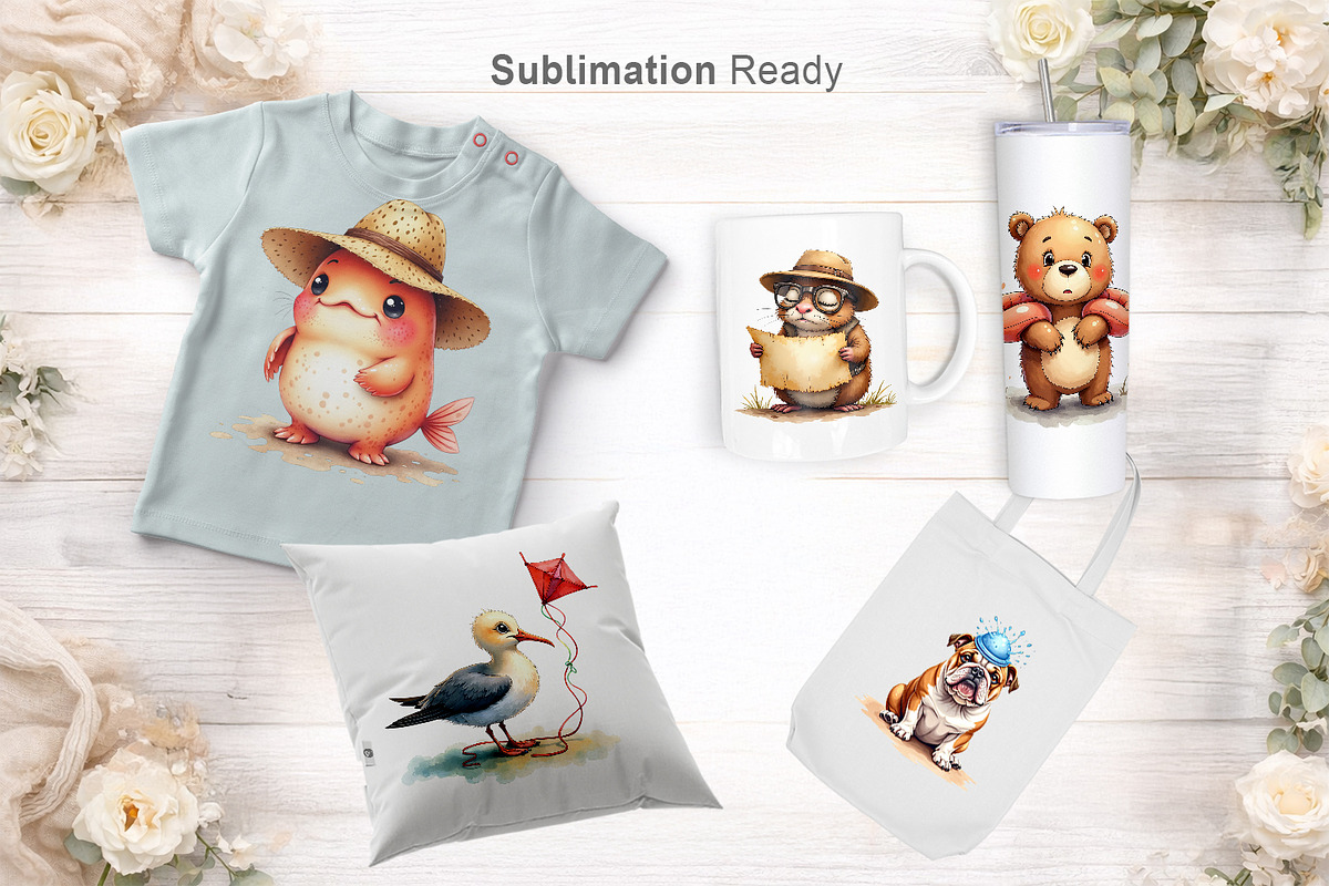 Ugly Cute Summer Sublimation PNG, an Illustration by Artnoy (Photo 7 of 8)