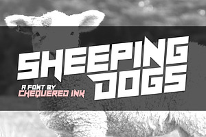Sheeping Dogs Font