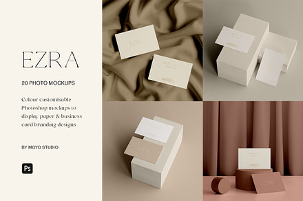 Branding & Business Card Mockups, a Product Mockup by Moyo Studio