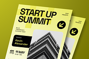 Startup Summit Flyer Set, a Flyer Template by Annora Studio (Thumbnail 4 of 6)