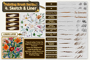 Authentic WATERCOLOR BRUSHES by Seo, a Brushes & More by Illustration by Seo (Thumbnail 16 of 33)
