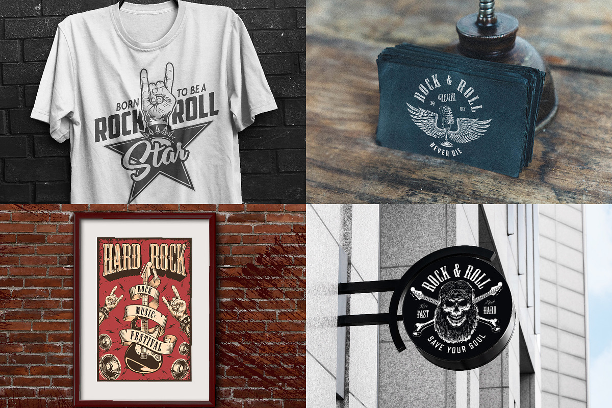 Rock and Roll bundle, a Poster Template by DGIM studio (Photo 6 of 8)