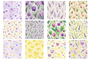 Spring Purple Digital Paper, a Pattern Graphic by Sublimation Store (Thumbnail 2 of 2)