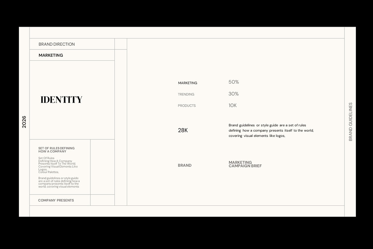 Brand Guidelines Template, a Presentation Template by Studio Industry (Photo 6 of 10)