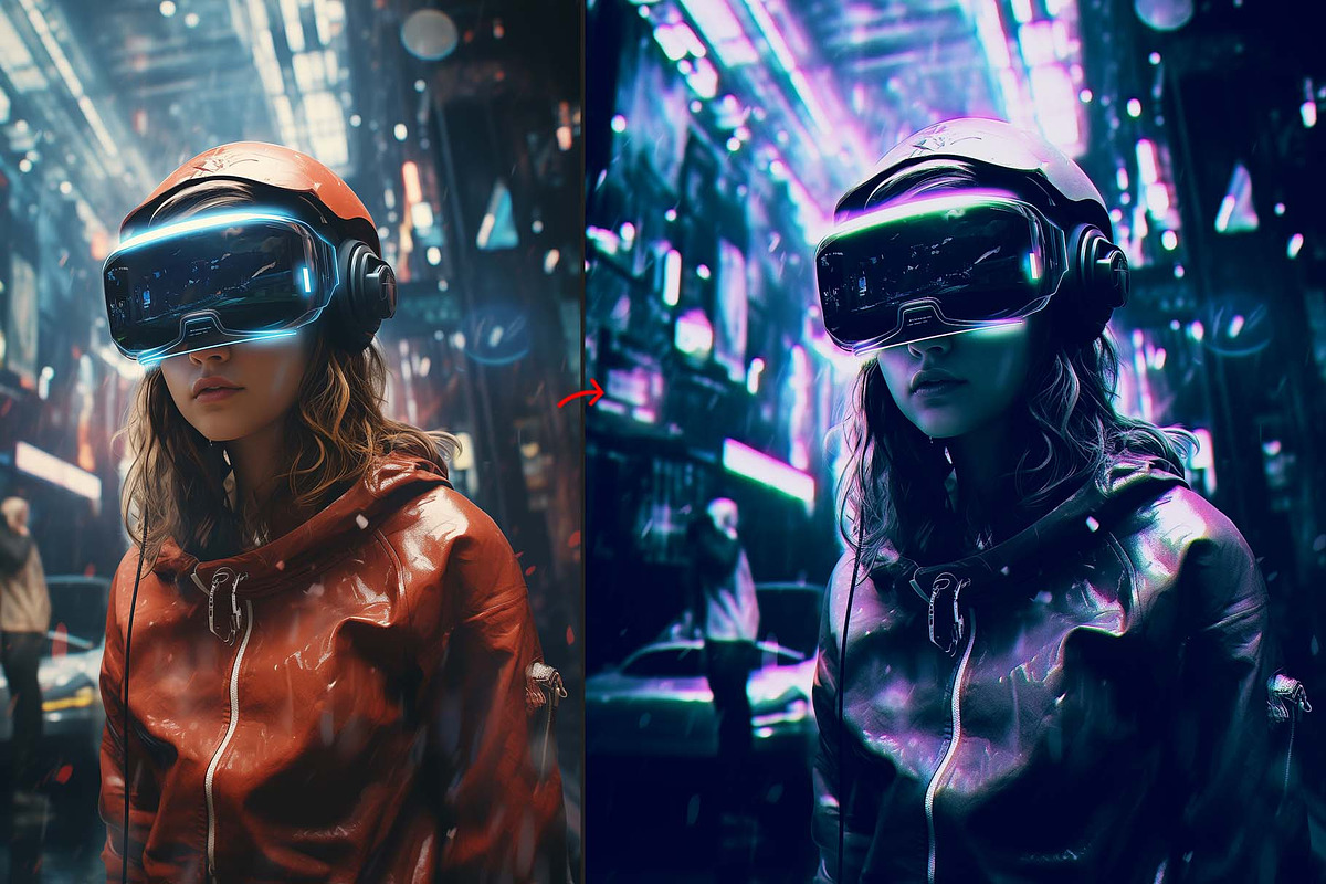 Hologram Photoshop Action, an Action Add-On by MRI STUDIO (Photo 10 of 23)