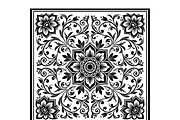 50 Elegant Floral Ornament Bundle, a Decorative Illustration by Amazin_art (Thumbnail 6 of 29)