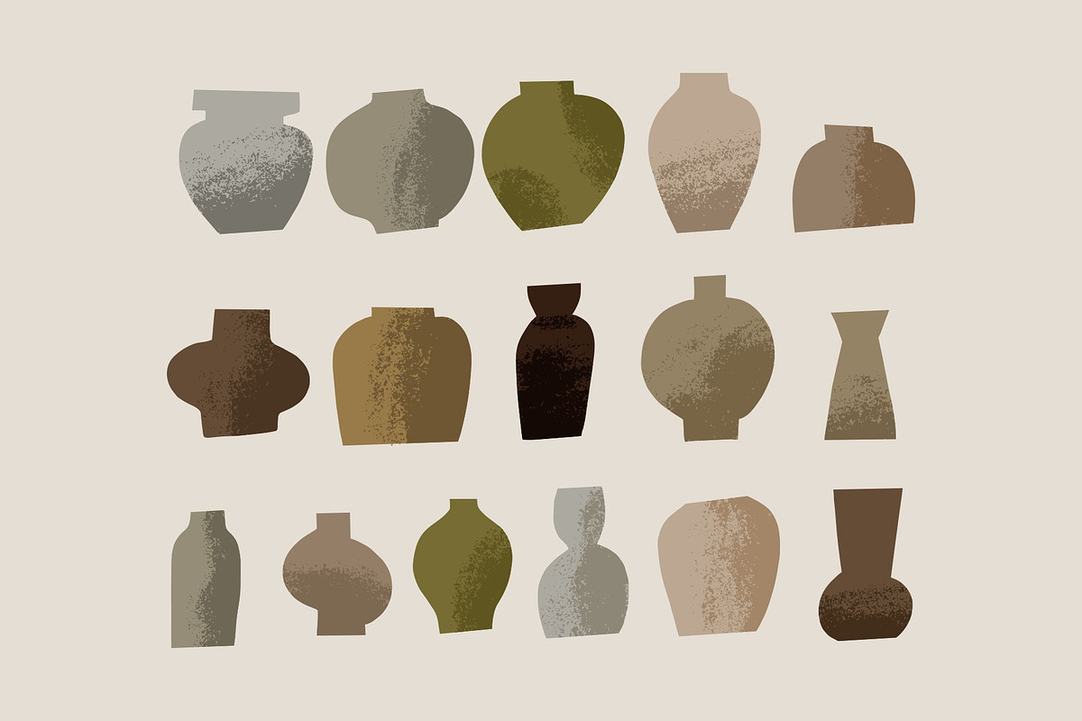 POTTERY STUDIO. HAND DRAWN CLIPART, an Object Illustration by Barkova Nadya (Photo 3 of 7)