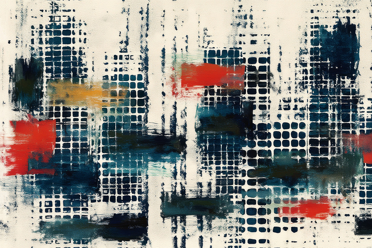 Abstract Cityscape Texture, a Decorative Illustration by StockVerse Creative (Photo 4 of 4)