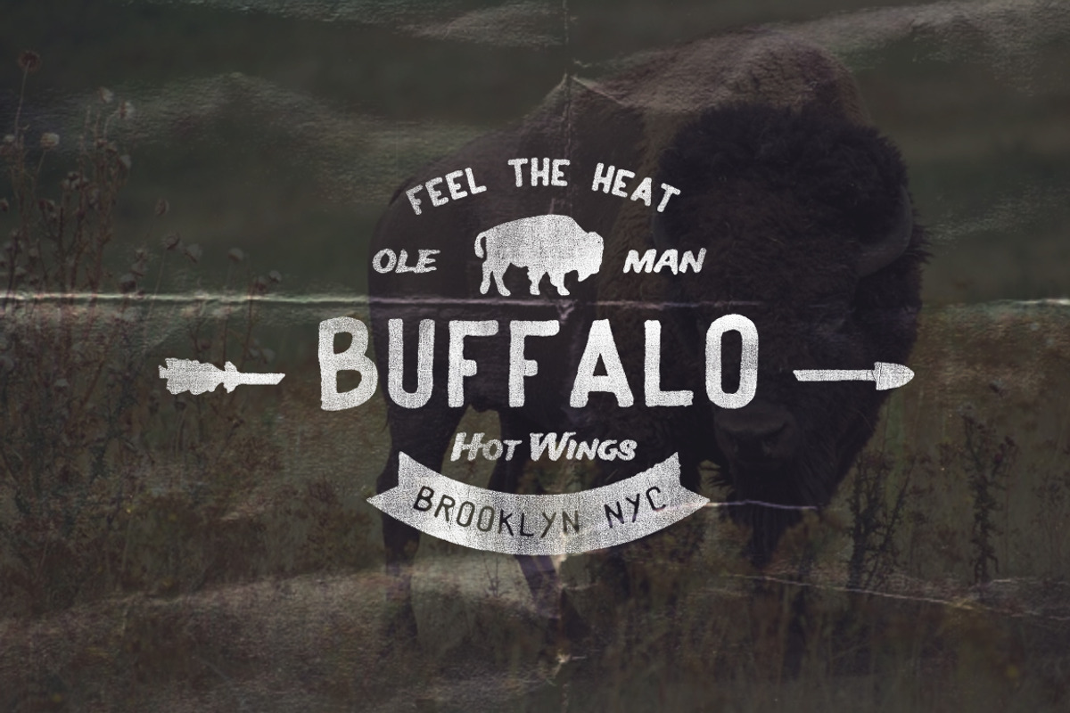 Vintage Hand Drawn Style Logos, a Branding & Logo Template by Hustle Supply Co. (Photo 4 of 5)
