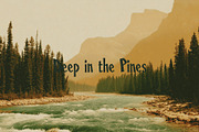 Taigawood Rustic Woodcut Font, a Sans Serif Font by Graphic Spirit (Thumbnail 7 of 8)