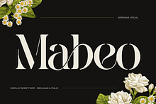 Mabeo Vintage - Branding Logo Font