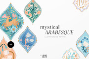 Mystical Arabesque, a Decorative Illustration by annartdreams (Thumbnail 1 of 12)