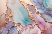 Rose Gold Marble Alcohol Ink Texture, a Texture Graphic by by creative paper (Thumbnail 11 of 11)