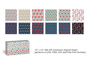 Ohio Seamless Patterns Papers, a Pattern Graphic by BeesDesign (Thumbnail 3 of 4)