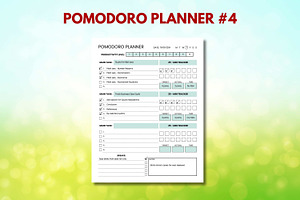 Pomodoro Planner & Tracker