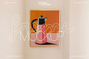 Elegant Gold Frame Mockup |PSD, a Household Mockup by momomockps (Thumbnail 1 of 9)