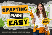 Rusack A Bold Shattered Display Font, a Handwritten Font by Artolabs (Thumbnail 9 of 9)