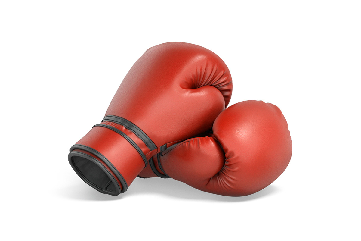 Red Leather Boxing Gloves 3D Model, an Object 3D Model by rebrandy (Photo 3 of 9)