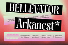 Hellevator Arkanest Modern Serif