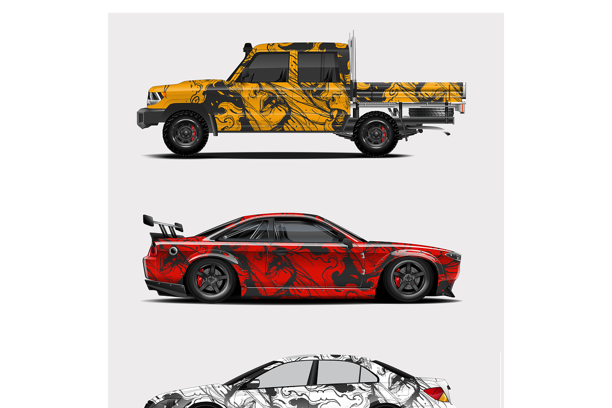 Dynamic Car Wrap Designs, a Decorative Illustration by CarWrap design (Photo 3 of 3)
