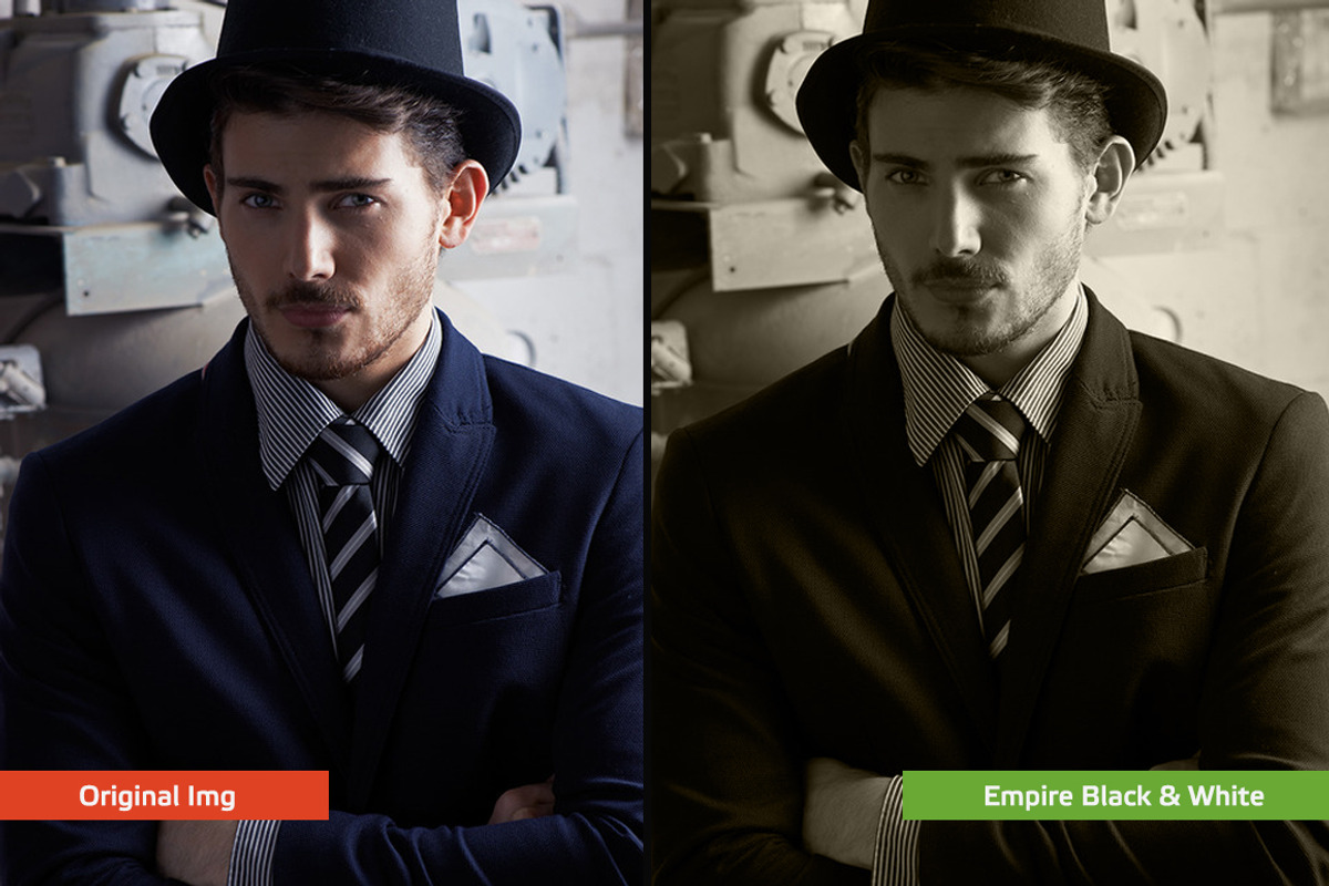 24 Black & White Photoshop Actions, an Action Add-On by Premium Adobe Add-Ons (Photo 7 of 11)