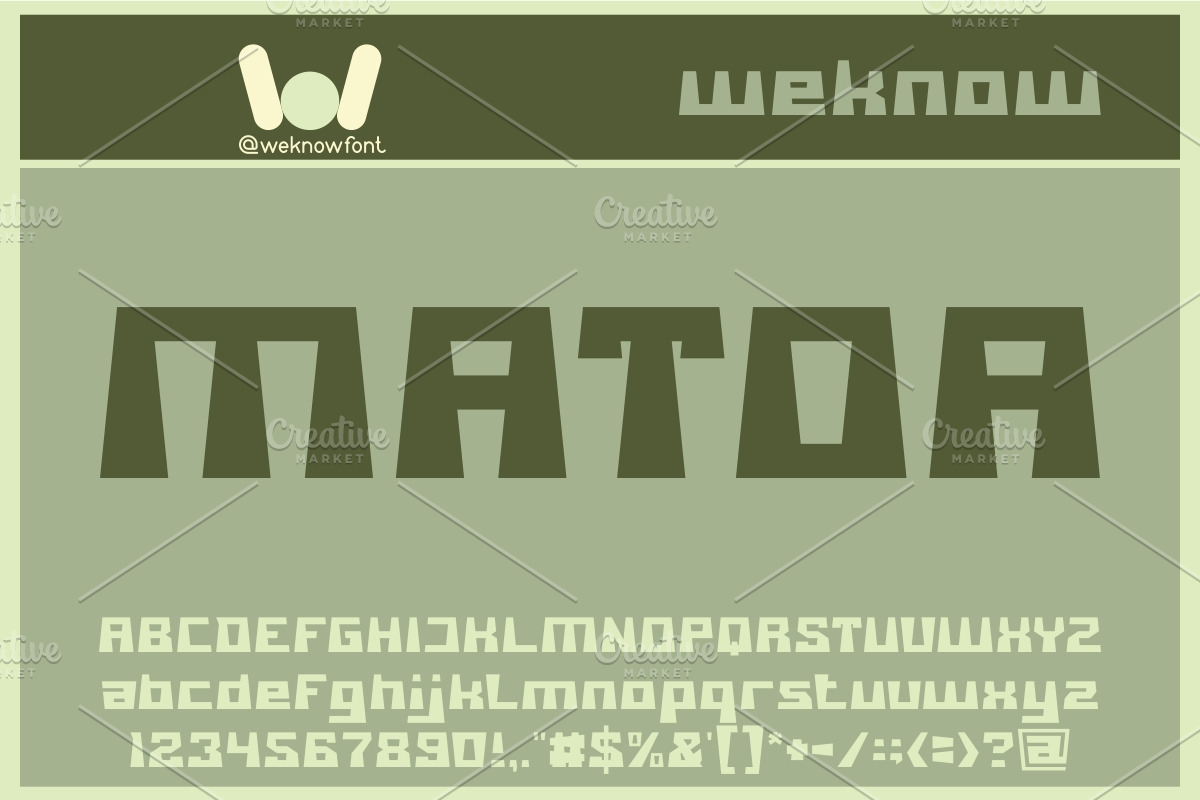 Sculpture font, a Font by weknow (Photo 4 of 5)