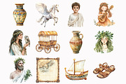 Greek Mythology Clipart, an Illustration by Design Market (Thumbnail 4 of 5)