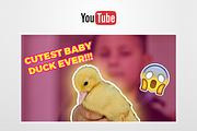 VLOGGER YouTube Thumbnail Template, a Social Media Template by LaunchBakery (Thumbnail 2 of 2)