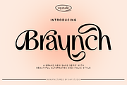 Braunch - Brand Sans Font, a Sans Serif Font by Say Studio (Thumbnail 1 of 14)