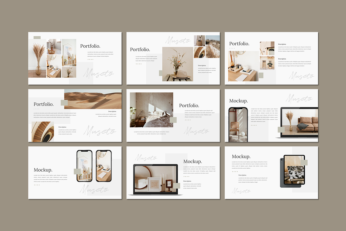 Musetto - Google Slides Template, a Marketing Template by deasign (Photo 7 of 9)