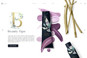 A Mountain Summer Watercolor Set, an Illustration by Creativeqube Design (Thumbnail 4 of 19)