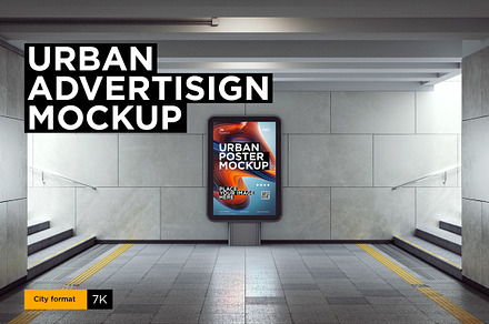 Urban Advertisign Mockup