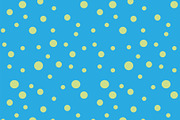 Lime Dots on Blue Seamless Repeat, a Pattern Graphic by Sharon Schwalbe (Thumbnail 3 of 3)