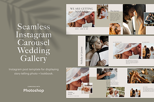 Seamless Instagram Carousel Wedding