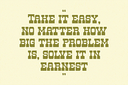 Houson, a Slab Serif Font by shineink.designlab (Thumbnail 4 of 6)