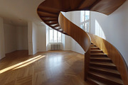 69 Spiral wooden staircases, an Architecture Photo by Handmadefont (Thumbnail 37 of 73)