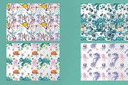 Ocean Whimsy Watercolor Wonders, an Illustration by Amarawolf's Art (Thumbnail 6 of 18)